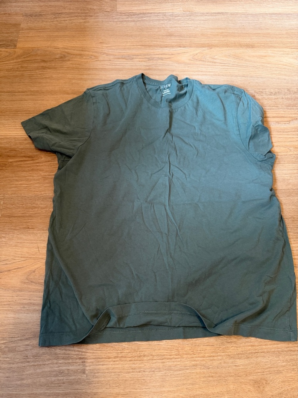 J. Crew Factory Men's Short Sleeve Crew T-Shirt - Olive